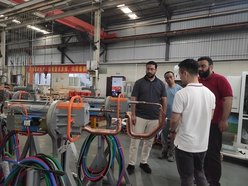 Latest company blogs about The Pakistani Customer Visited Xinwei Factory