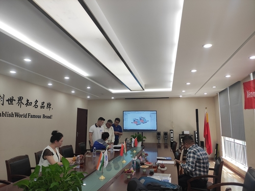Latest company blogs about The Indian Customer Visited Xinwei Factory