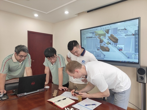 Latest company blogs about The Russian Customer Visited Xinwei Factory