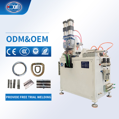 Quality 25 Mm Diameter Pneumatic Resistance Weld Ring Steel Rebar Rod Wire Butt Flash Welder Welding Machine factory